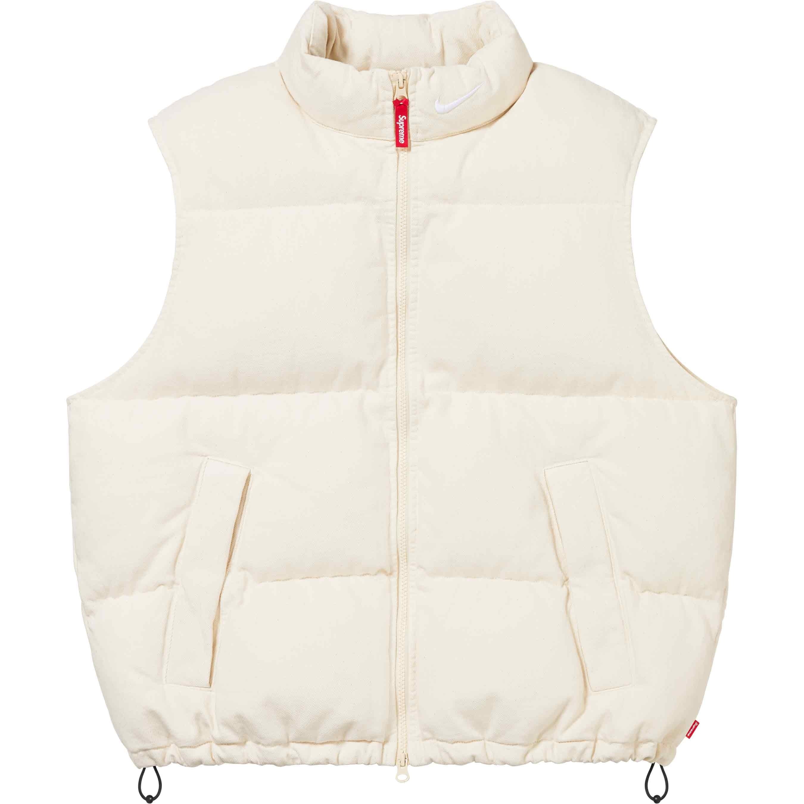 Supreme®/Nike® Denim Puffer Vest view 18